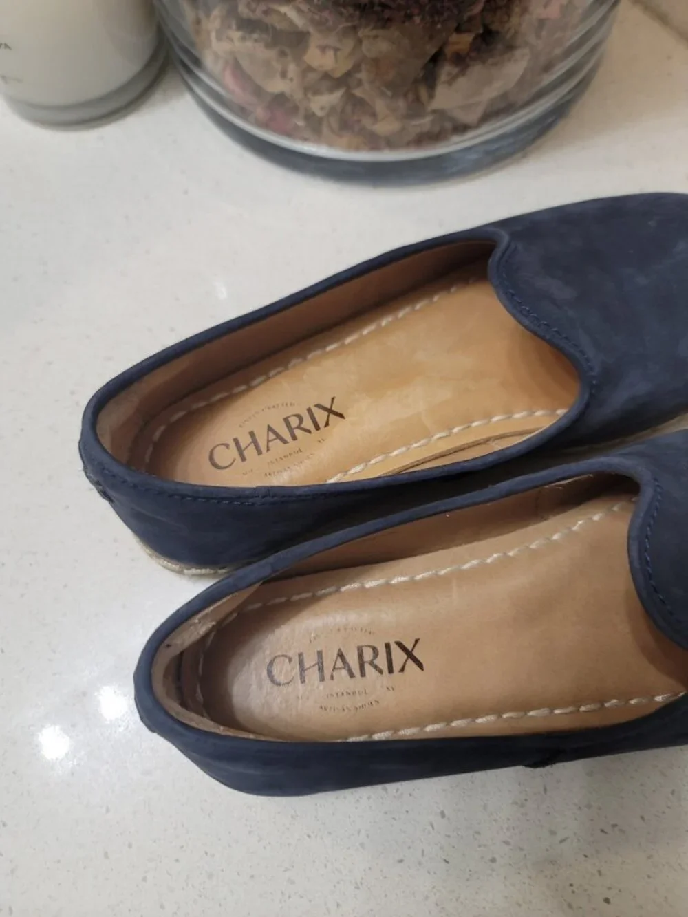 Charix Blue Slip On Shoes Size 36.5/6 - Picture 7 of 9